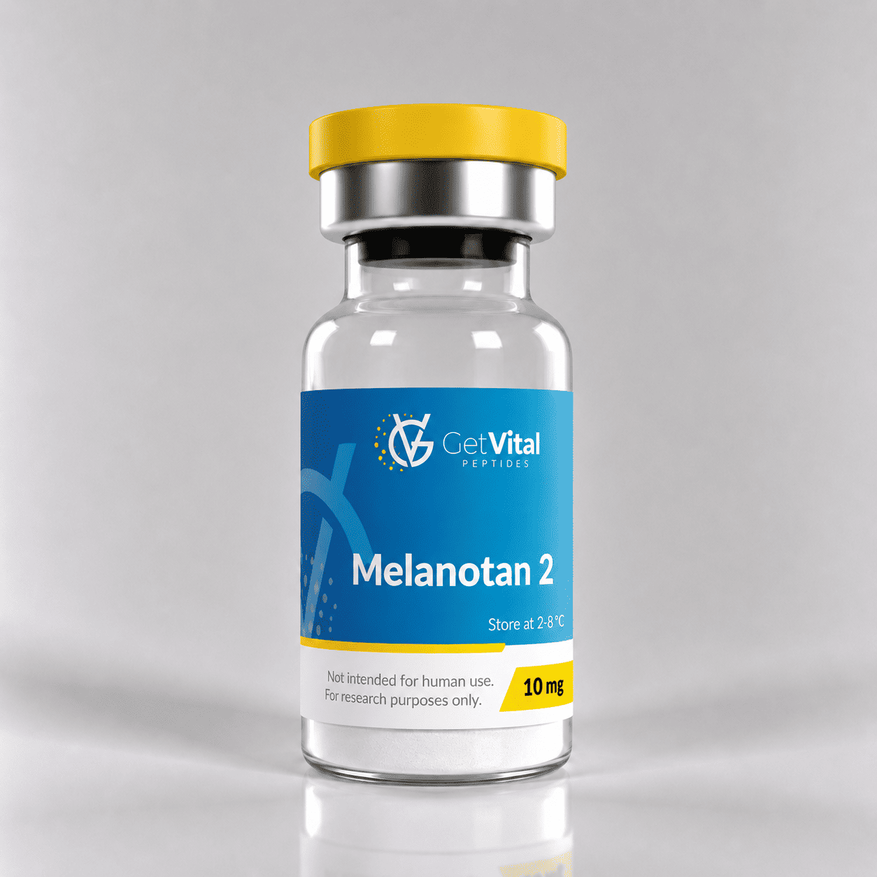 Melanotan 2 peptide vial van Get Vital Peptides